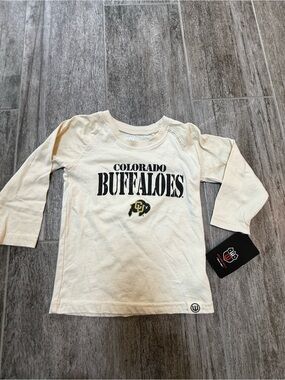 Wes & Willy CU Boulder University of Ralphie Toddler Long-Sleeve Tee - 2T